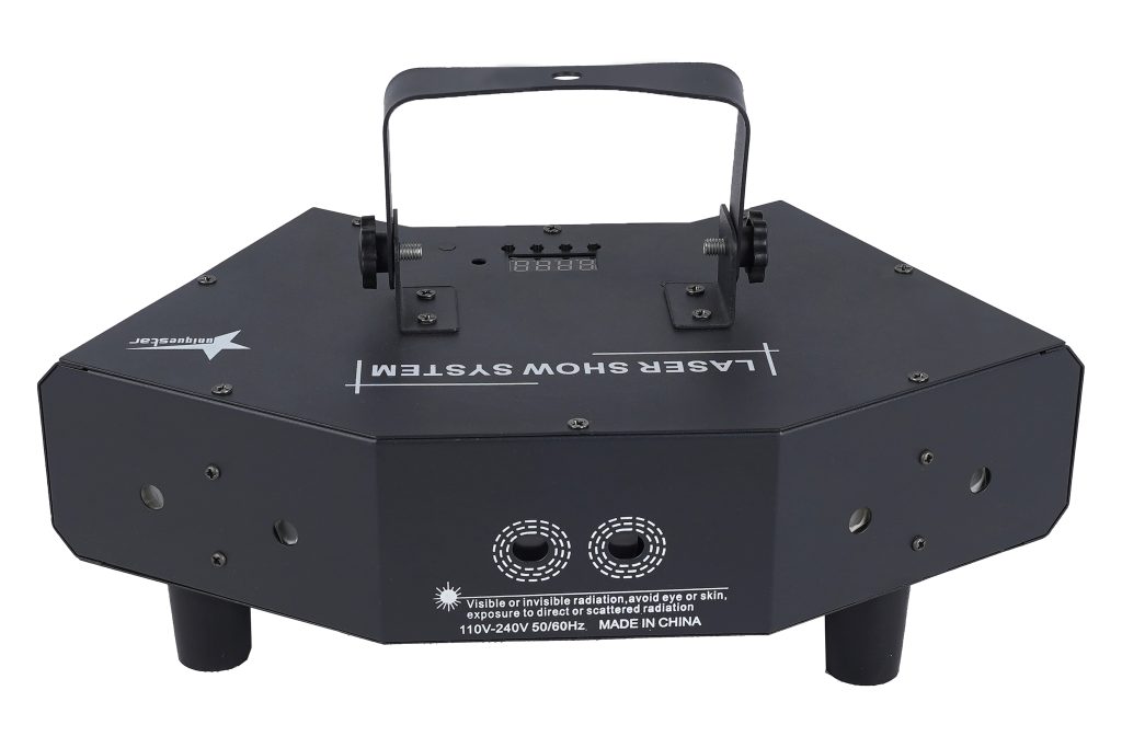 لیزر بارانی سبز و قرمز